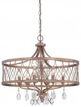 Minka-Lavery 4406-581 - WEST LIBERTY - 6 LIGHT CHANDELIER