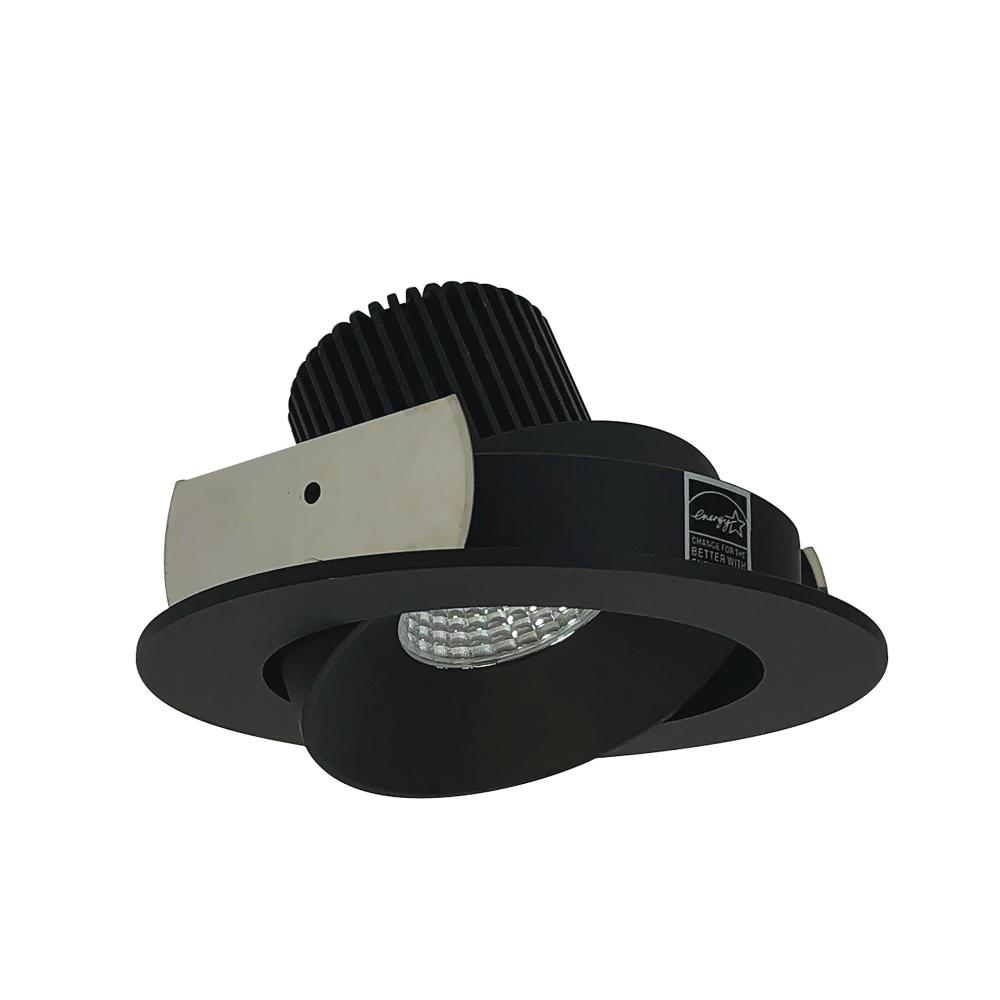 4" Iolite LED Round Adjustable Cone Reflector, 1000lm / 14W, 3500K, Black Reflector / Black