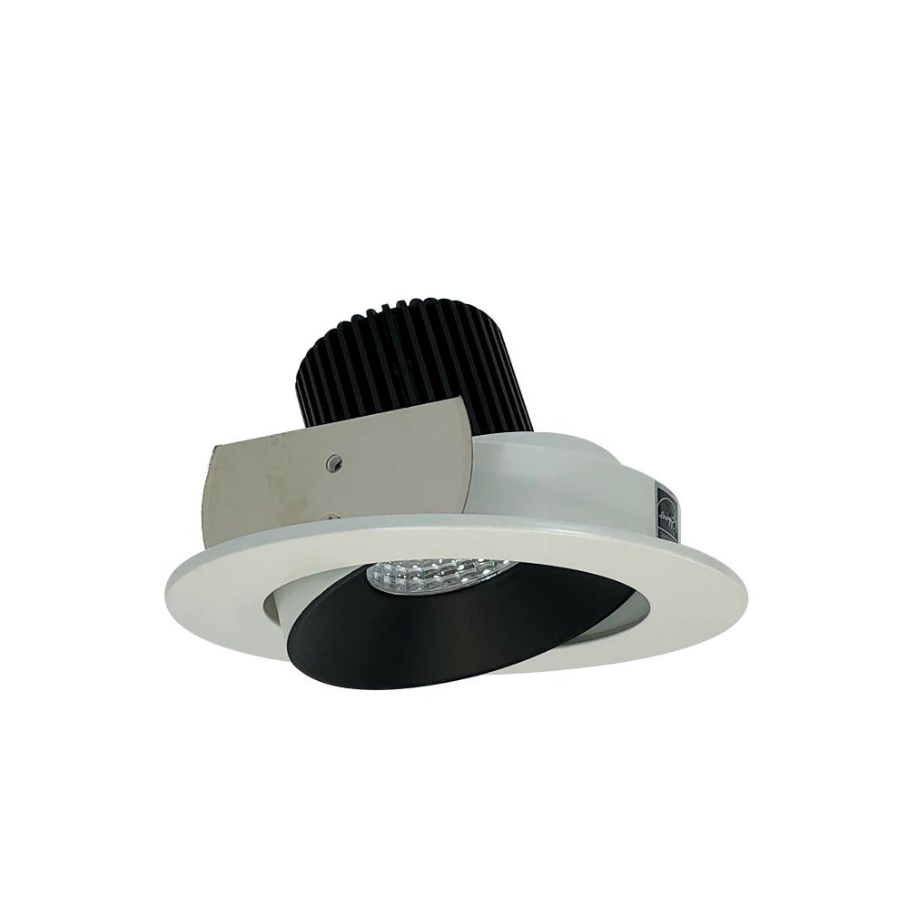 4" Iolite LED Round Adjustable Cone Reflector, 1000lm / 14W, 5000K, Black Reflector / White