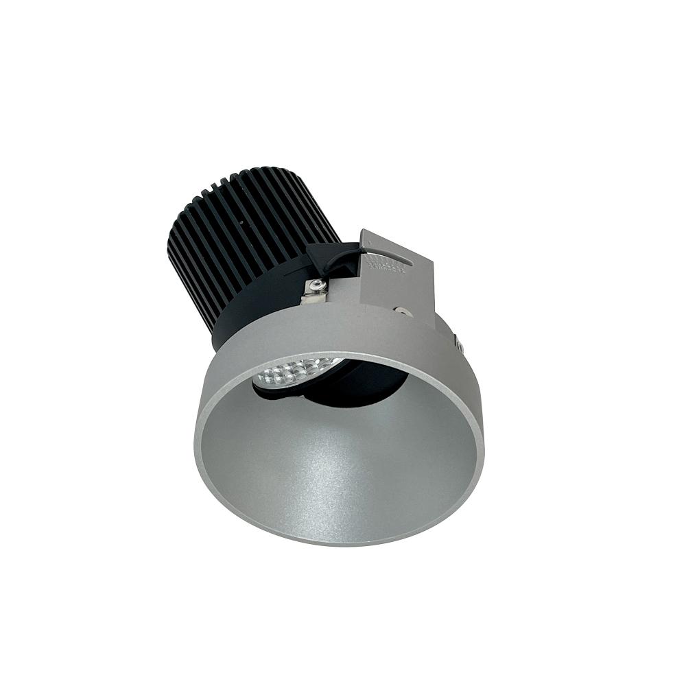 4" Iolite LED Round Trimless Adjustable Slot, 800lm / 14W, 5000K, Haze Finish