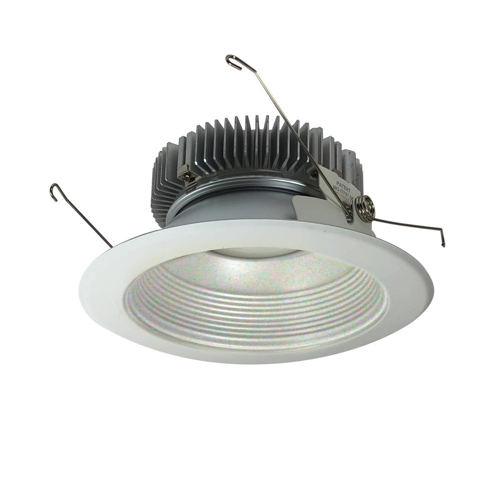 6" Cobalt Dedicated High Lumen Baffle, 2000lm, Comfort Dim, White Baffle / White Flange