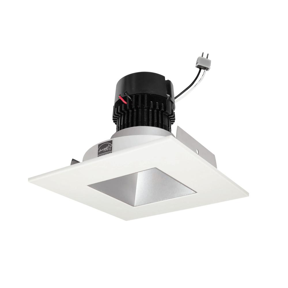 4" Pearl Low Voltage LED Square Retrofit Reflector with Square Aperture, 1100lm / 11W, 3500K,