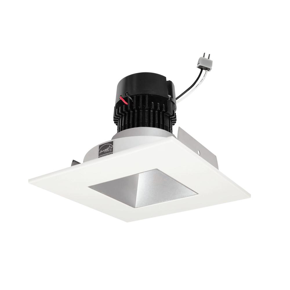 4" Pearl Low Voltage LED Square Retrofit Reflector with Square Aperture, 1100lm / 11W, 3500K,