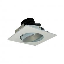 Nora NIO-4SC50XHZMPW/10 - 4" Iolite LED Square Adjustable Cone Reflector, 1000lm / 14W, 5000K, Haze Reflector / Matte