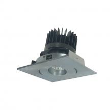 Nora NIO-4SG50XNN/HL - 4" Iolite LED Square Adjustable Gimbal, 1500lm/2000lm/2500lm (varies by housing), 5000K, Natural