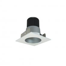 Nora NIOB-2SNDC40XHZMPW/10 - 2" Iolite LED Square Reflector with Round Aperture, 1000lm / 14W, 4000K, Haze Reflector / Matte