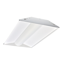 Nora NPTCB-E24/30AWEM - 2x4 LED Center Basket Troffer, 55W, 3000K, White, w/ EM Battery
