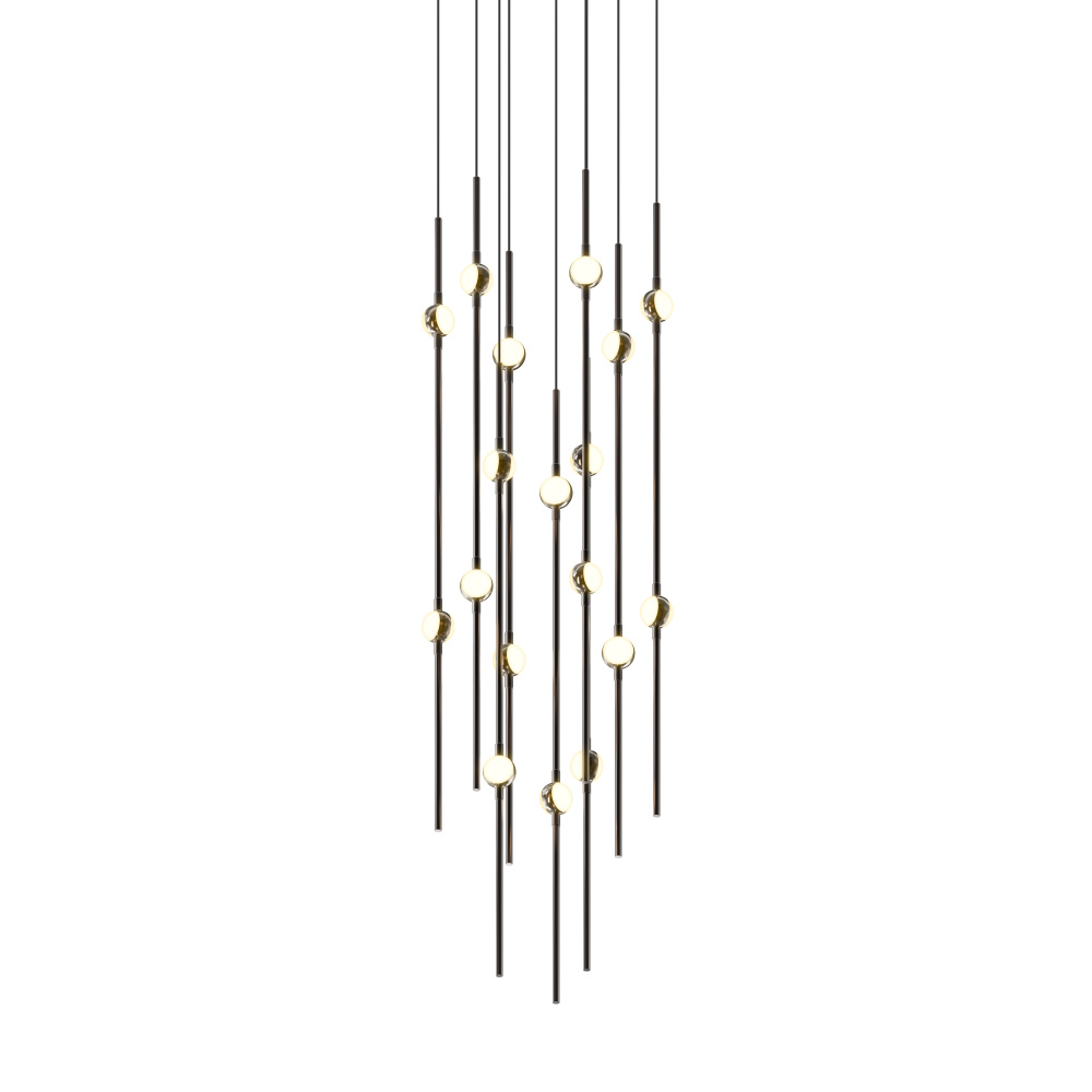 Aries 12" Round LED Pendant (2700K)