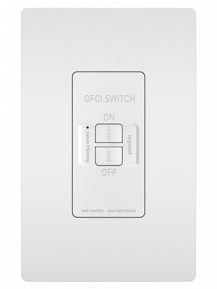 Self-Test GFCI Dead Front 20A 125V 20A FD WH