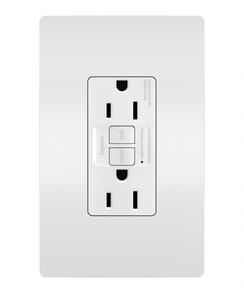 Self-Test GFCI Recep TR 15A125V20A Thru (M10)