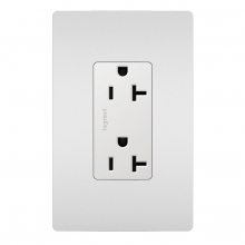 Legrand Radiant CA 885TR20SW - radiant? 20A 125V Tamper-Resistant Outlet, White