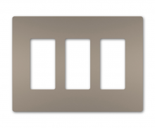 Legrand Radiant CA RWP263NI - Screwless WP Plastic NICKEL 3G