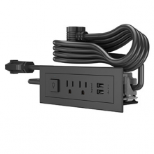 Legrand Radiant CA RDSZBK - Furniture Power Switching Power Unit- Black