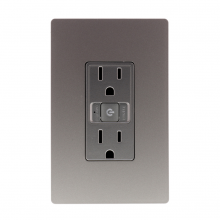 Legrand Radiant CA WWRR15NICCV2 - radiant? Smart Outlet, Wi-Fi in Nickel Finish, Nickel