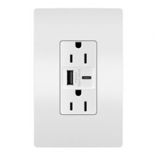 Legrand Radiant CA R26USBAC6W - 3.1 HYB A/C USB+15A DUP