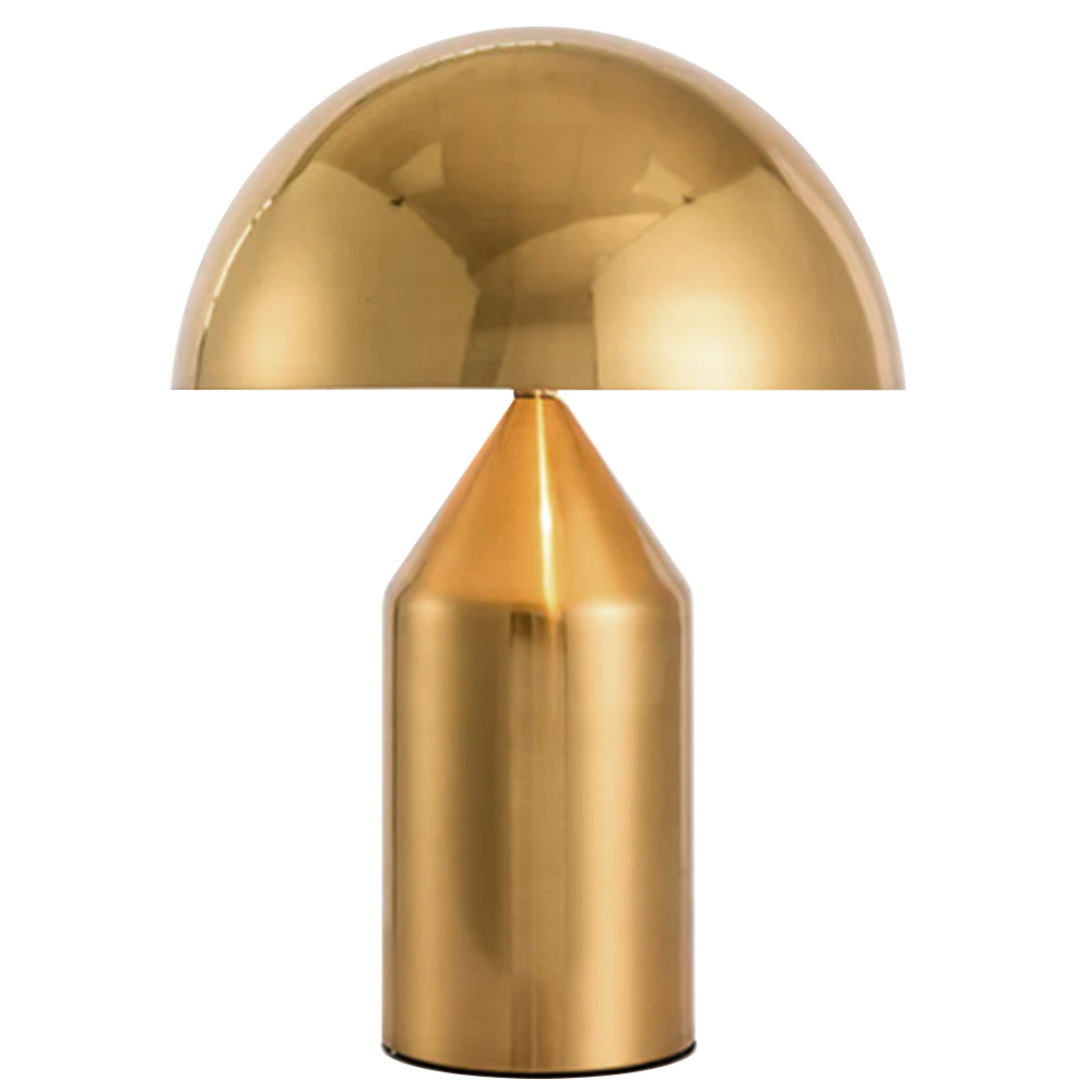 2 Light Table Lamp in Aged Brass