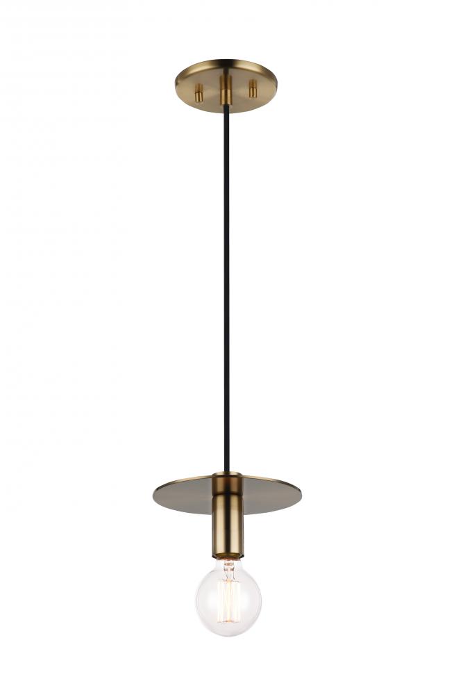 Kasa Aged Gold Brass Pendant