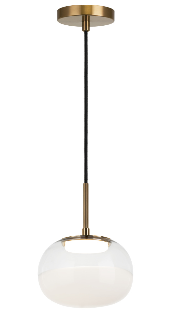 Jayce Aged Gold Brass Pendant