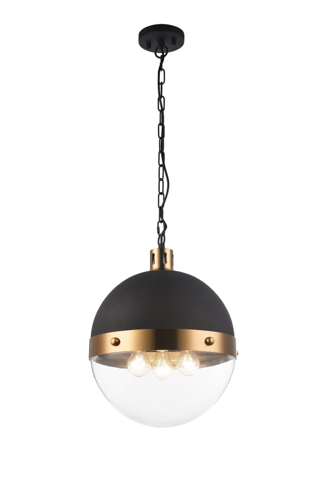 Torino Aged Gold Brass Pendant