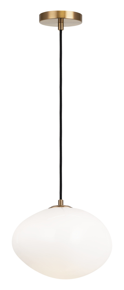 Melotte Aged Gold Brass Chandelier