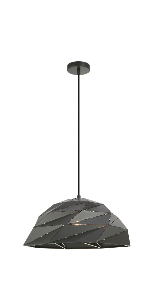 Riku Dark Grey Pendant