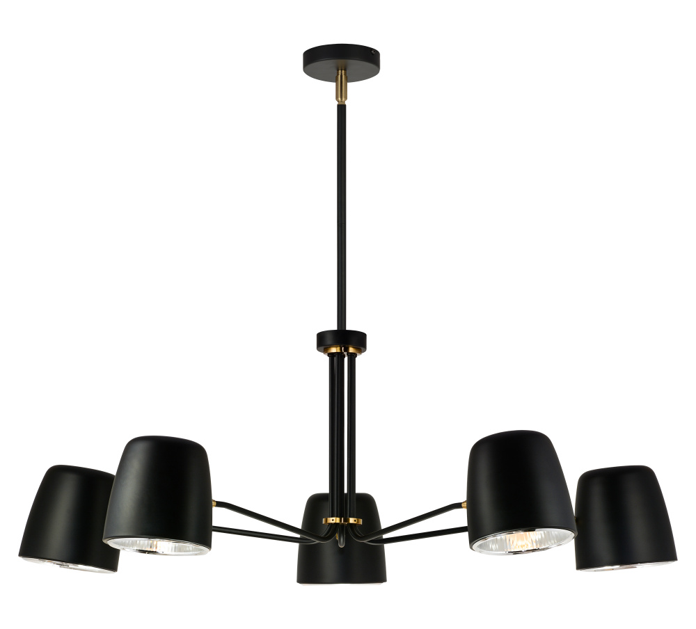 Luca Black Pendant