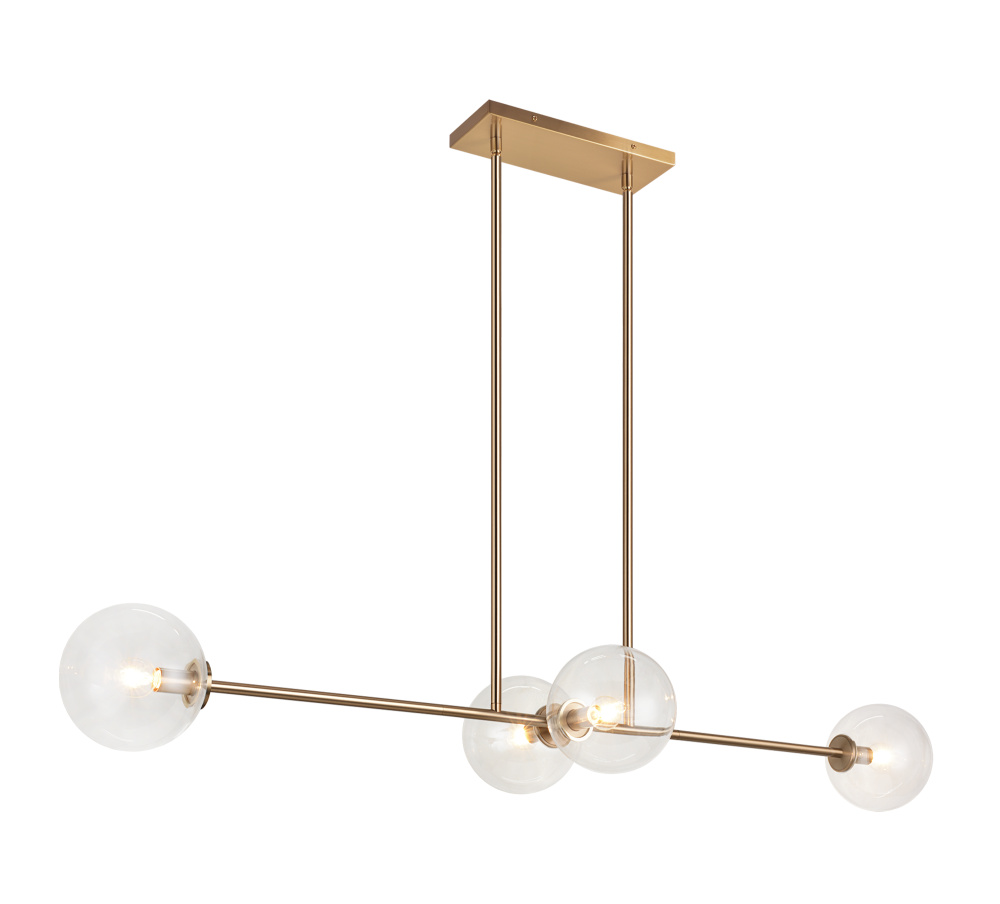 Novo Aged Gold Brass Pendant