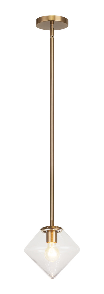 Novo Aged Gold Brass Chandelier