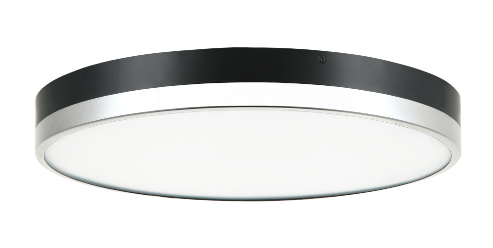 Tone Black and Chrome Ceiling Mount
