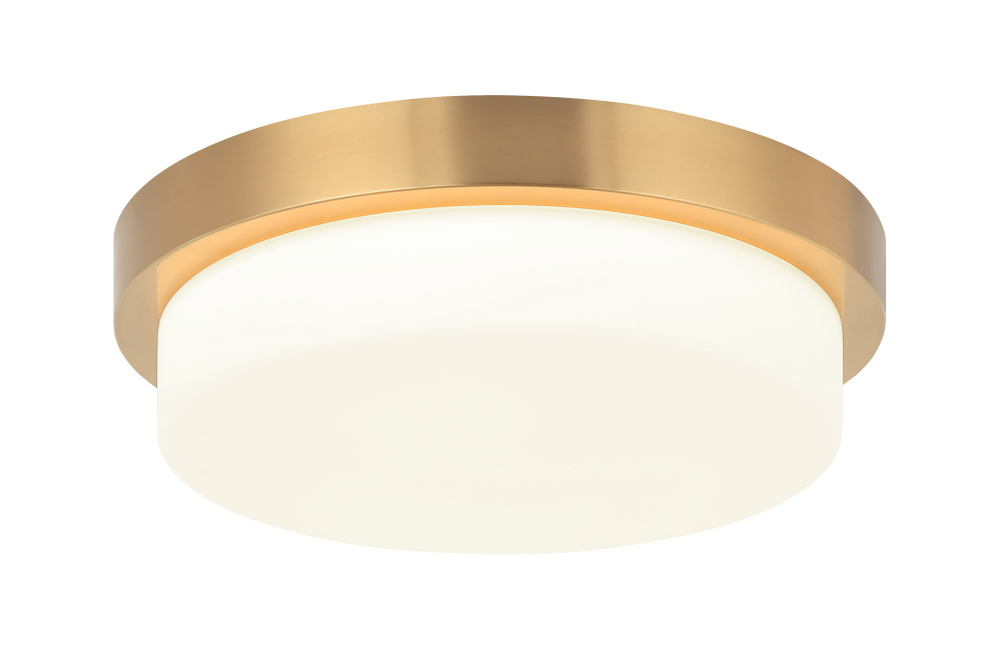 Durham Aged Gold Brass Ceiling Mount