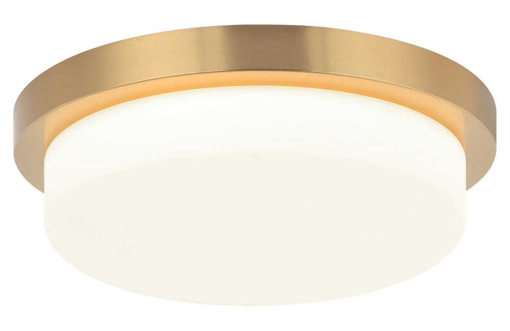Durham Aged Gold Brass Ceiling Mount