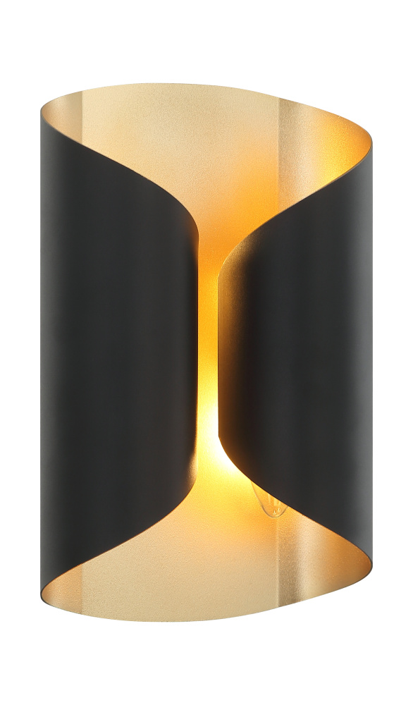 Ripcurl Matte Black Wall Sconce