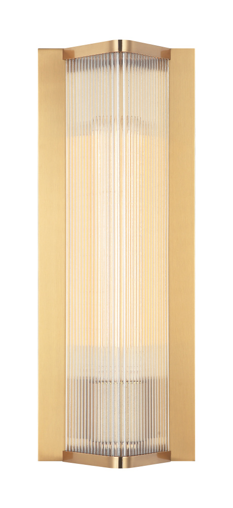 Palmira Aged Gold Brass Wall Sconce