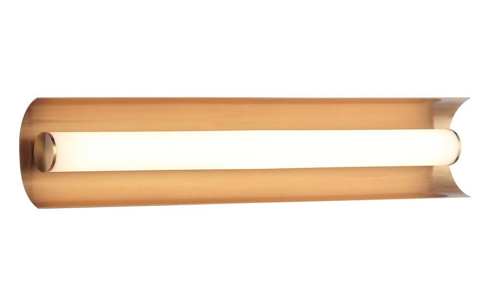 Norvan Aged Gold Brass Wall Sconce
