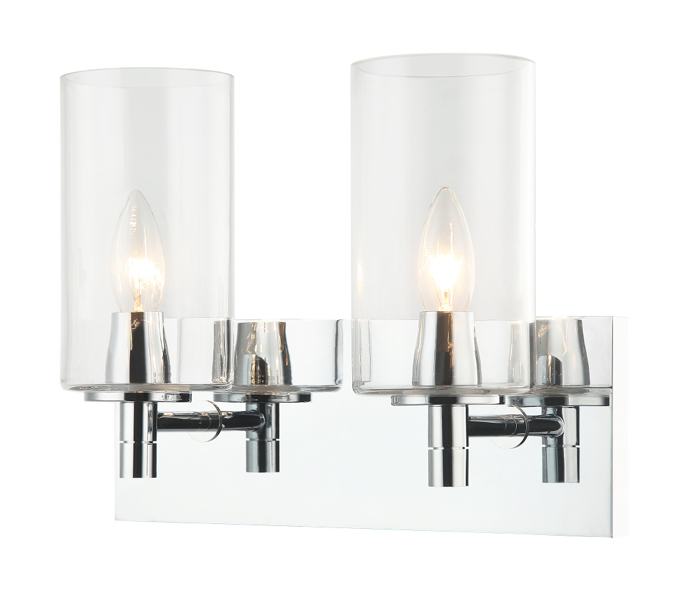 Candela Chrome Wall Sconce