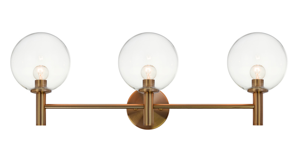 Cosmo Aged Gold Brass Wall Sconce