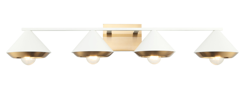 Velax White Wall Sconce