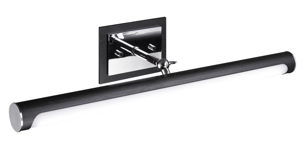 Lexon Oxidized Black and Chrome Wall Sconce