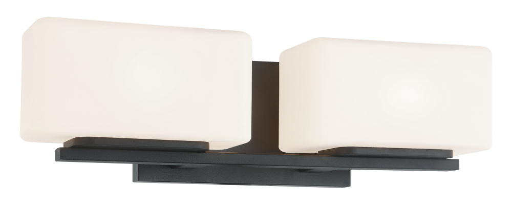 Chiclet Matte Black Wall Sconce