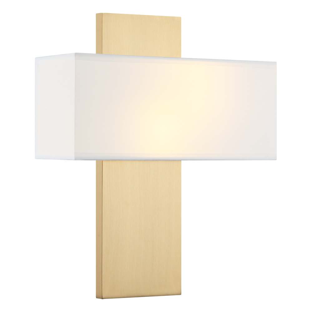 Stafford Aged Gold Brass Wall Sconce