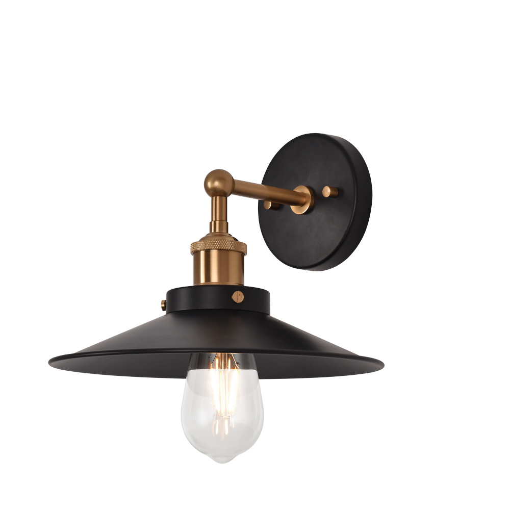 Bulstrode's Workshop Aged Gold Brass Wall Sconce