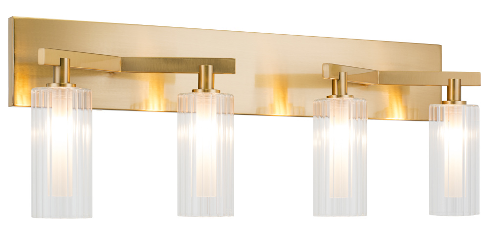 Kristof Aged Gold Brass Wall Sconce