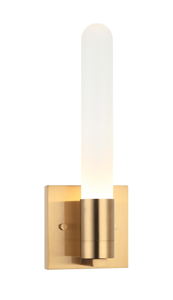 Aydin Aged Gold Brass Wall Sconce