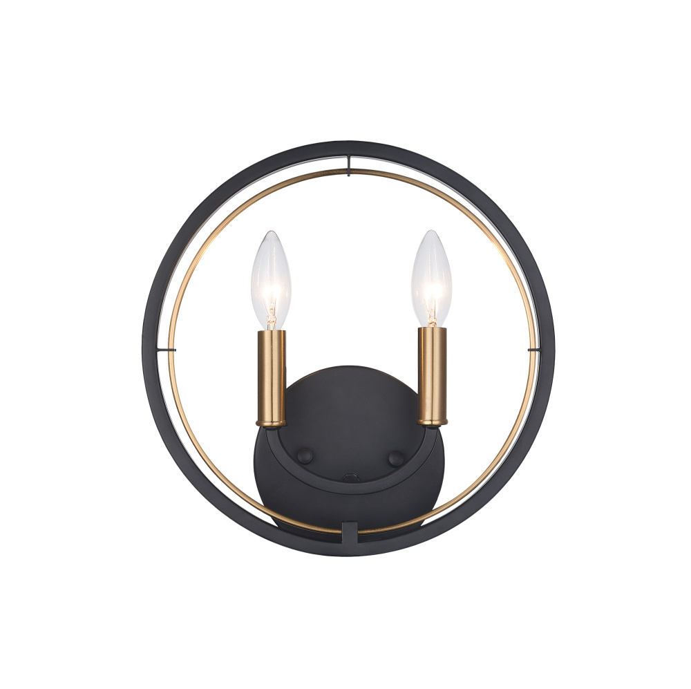 Odyssey Black Wall Sconce