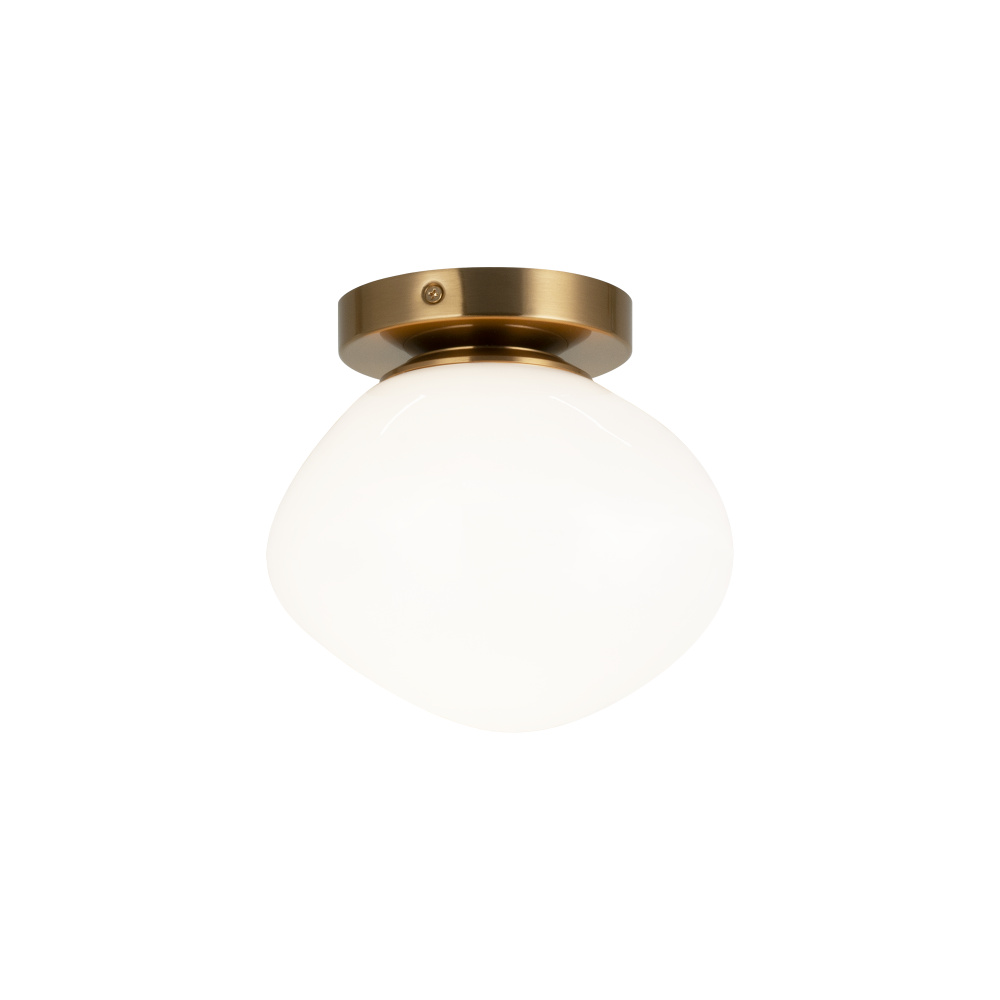 Melotte Aged Gold Brass Wall Sconce / Ceiling Mount