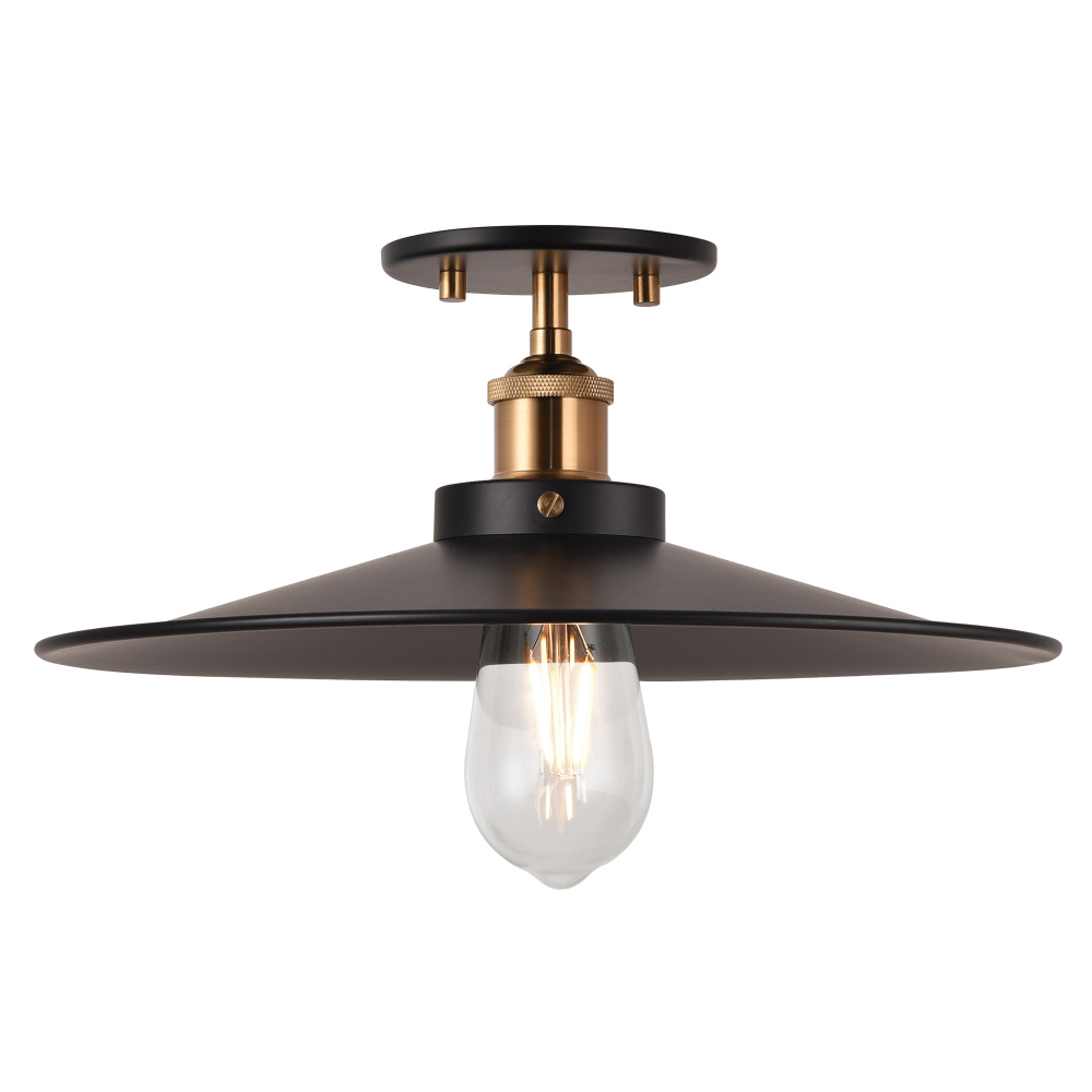 Bulstrode's Workshop Aged Gold Brass Ceiling Mount