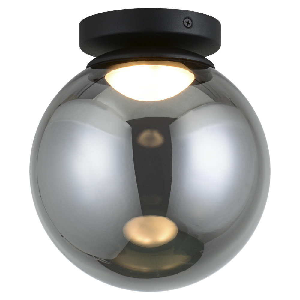Boble Matte Black Flush Mounts