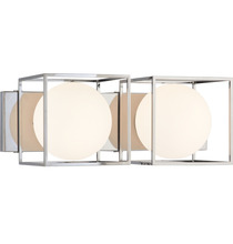 Matteo Lighting S03802CH - Squircle Chrome Wall Sconce