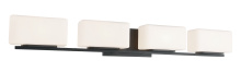 Matteo Lighting S10804MB - Chiclet Matte Black Wall Sconce