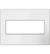 Legrand Canada AD3WP-MW - Extra-Capacity FPC Wall Plate, Mirror White